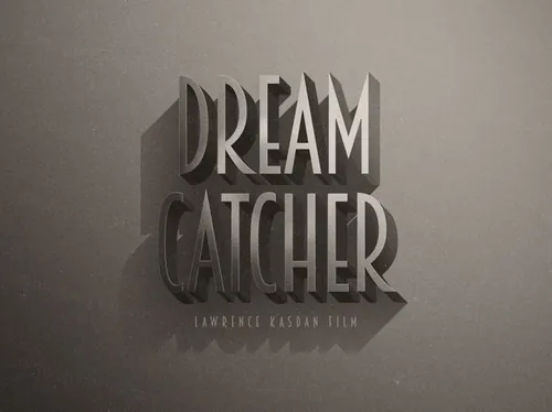 复古老电影海报标题立体字特效PSD模板 Old Movie