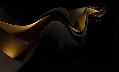 奢华黑金纸张布料抽象高清背景素材 background with luxury concepts