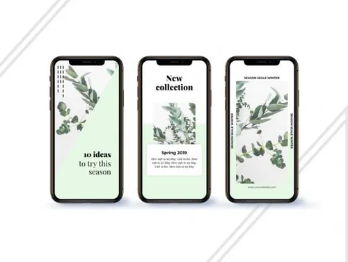 简约app界面故事包Daise Instagram Stories P