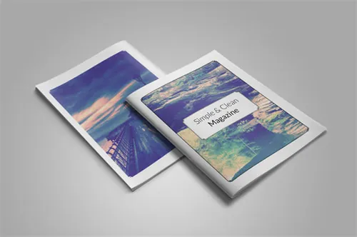 Simple  Clean Magazine Template