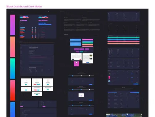 黑色仪表板专业版 Black Dashboard Pro