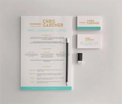 Minimalistic Resume Template