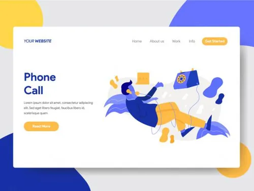 商业和通信说明 Business and Communication Illus