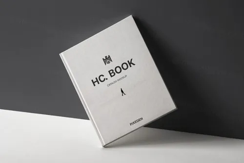 精美的psd目录书精装样机 Psd Hardcover Book Catalog Mockup