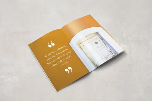 多用途的自然画册杂志设计模板Minimalista-Magazine