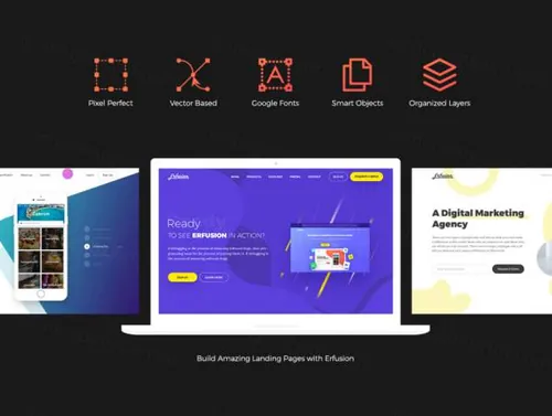 专业的家庭事务护理APP Erfusion Hero Headers