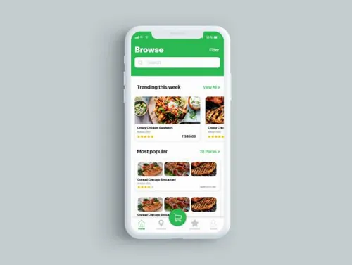 交友软件用户界面工具包Foodex Ui Kit