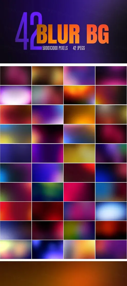42模糊背景 42 Blur Backgrounds