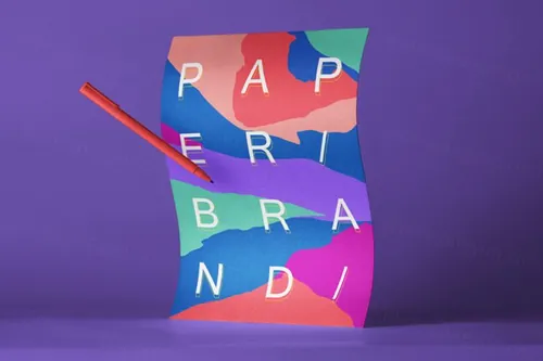 Psd纸品牌展示样机 Psd Paper Brand Showcase Mockup