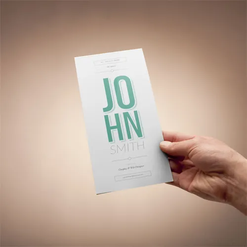 Vertical Resume Template 高端矢量简历AI模版