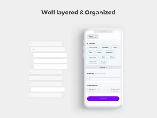 iOS手机app用户界面工具包Dharma iOS UI Kit