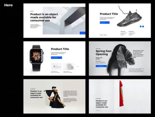 适用于Sketch的模块化Web网站设计系统