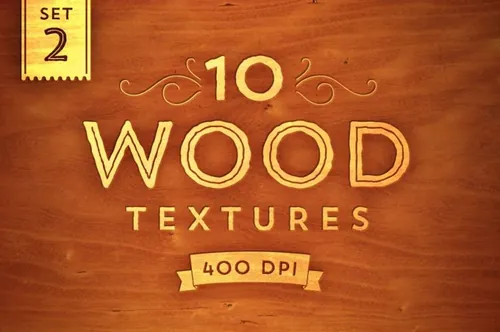 10个木纹背景纹理素材 10 Wood Textures