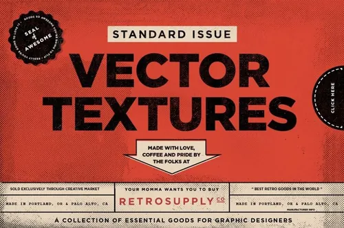 经典的背景纹理素材 Standard Issue Vecto