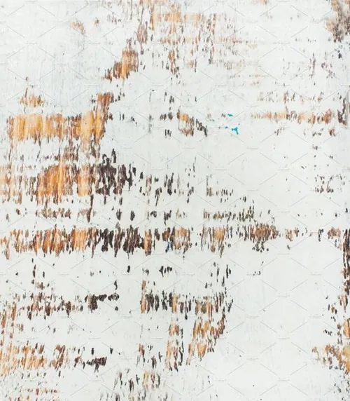 白色油漆伤痕木质背景纹理素材 White painted old rustic