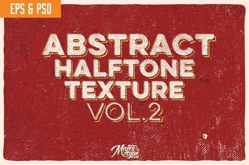 10个抽象的半调色背景纹理素材 10 Abstract Ha