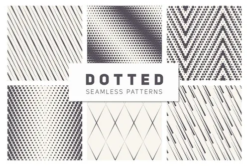 点状无缝背景纹理素材 Dotted Seamless