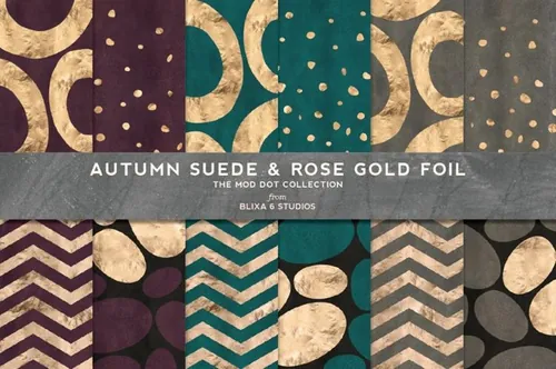 秋季玫瑰金背景纹理 Autumn Suede