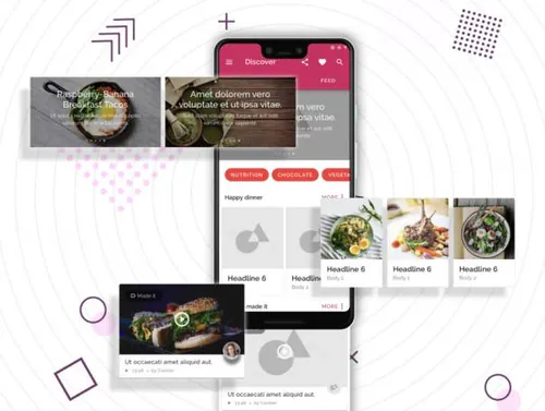 食品订单UI套件Food Order UI Kits