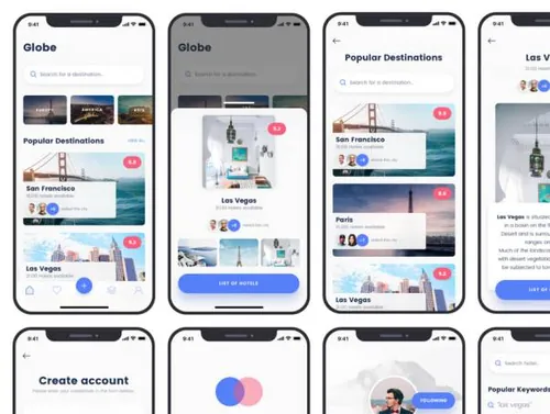 环球旅行应用程序Globe Travel app