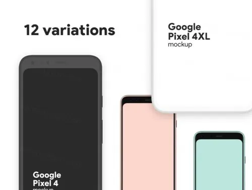 像素4-4XL最小实体模型Pixel 4-4XL minimal mo