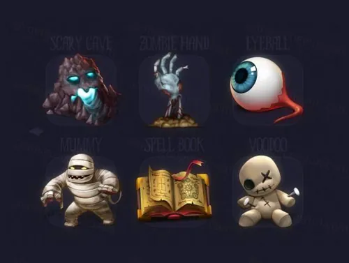 万圣节图标集QLIWON – Halloween Icon Set