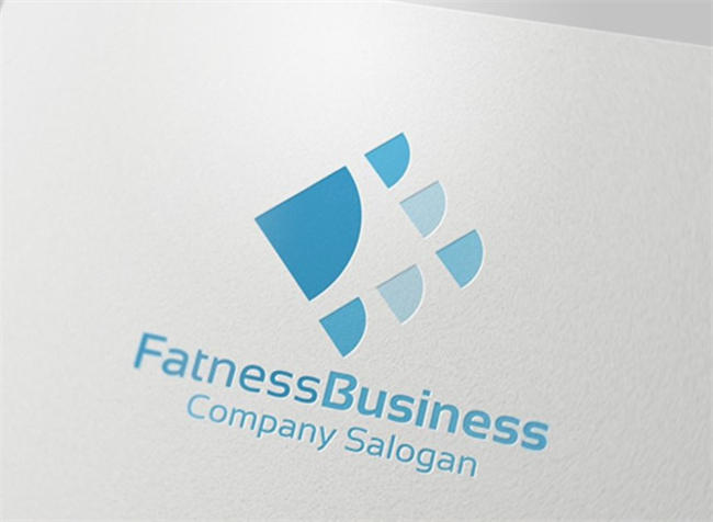 创意健身减肥业务LOGO模板 Fatness Business