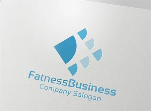 创意健身减肥业务LOGO模板 Fatness Business