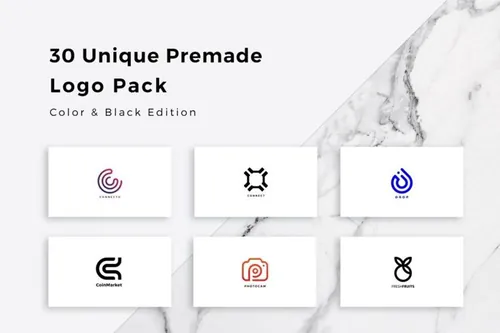 预备LOGO设计模板Unique Premade Logos Pack