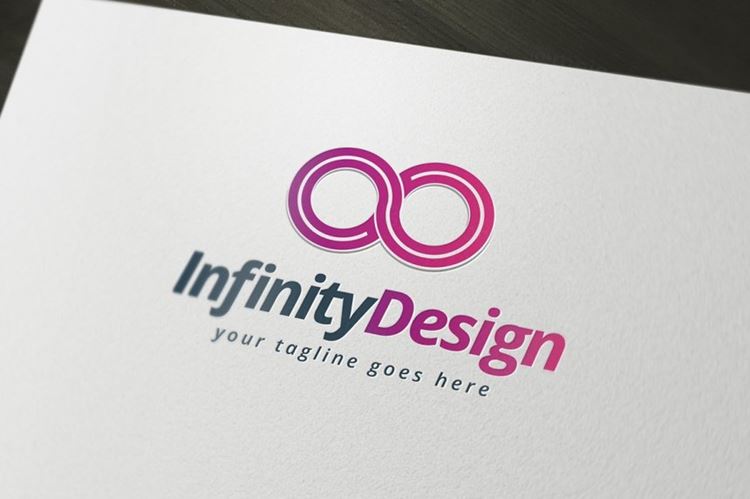 表现无穷无限的创意LOGO模板 Infinity Logo Template