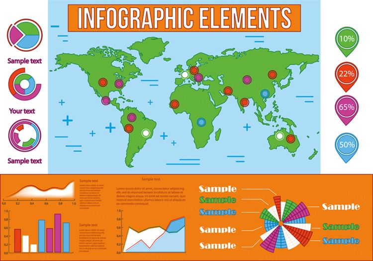 信息图表矢量元素Infographic Vector Elements