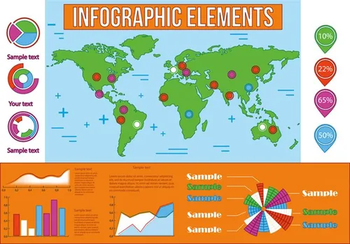 信息图表矢量元素Infographic Vector Elements