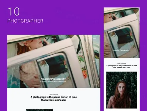 单页自由职业者捆绑包HTML Onepage Freelance Bu