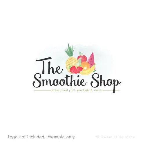 手绘水彩水果设计素材Watercolor Fruit Clip Art