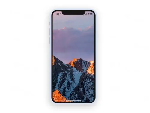 IphoneX XS Flat Mockup