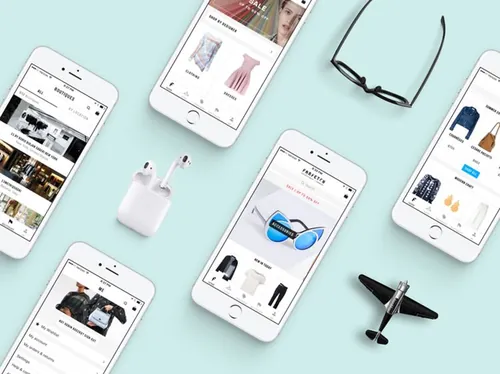 移动端应用程序APP展示PSD贴图模板App Screen/UI Showcase Mockup PSD