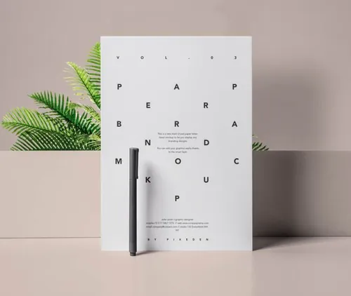 精美的psd信纸样机 Psd Paper Brand Mockup Vol3