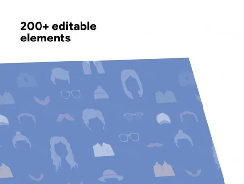 流程图卡片式设计线框图Avatar Maker