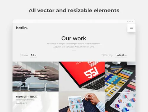 公司电脑软件模板Berlin - Corporate Template