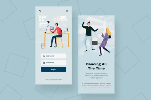 时尚高端简约扁平化风格多用途产品Modern Diagram Flat UI