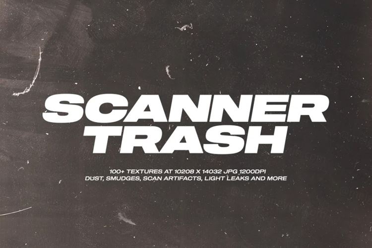 100+高质量复古做旧艺术灰尘覆盖污迹光照PS叠加层素材 A