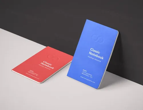 经典Psd笔记本样机 Classic Psd Notebook Mockup Vol4