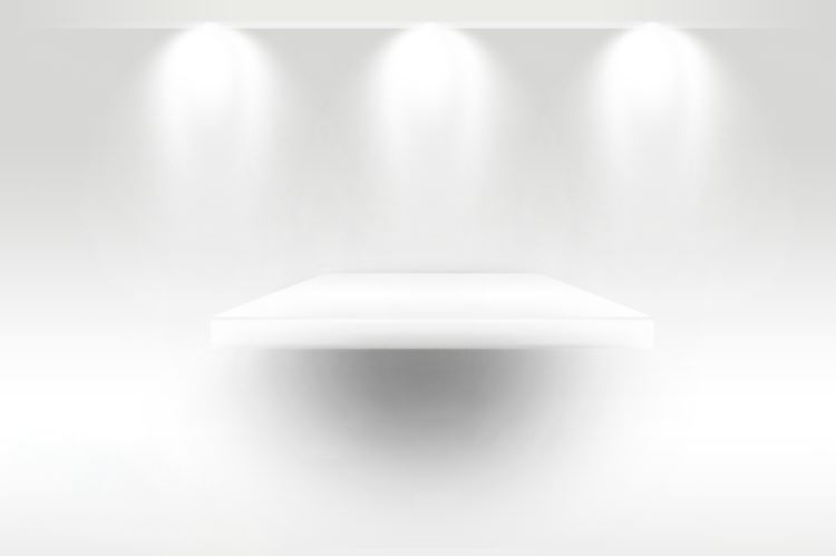 立体商品台架素材PSD模板免费下载 电商网站移动商城 Shelf