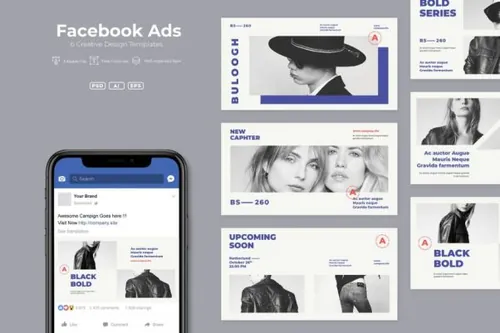 时尚高端简约高端大气的广告 adl-facebook-ads