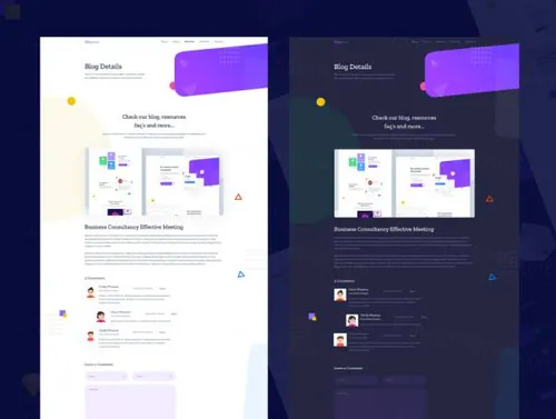 创意机构网站模板Creative Agency Web Templat