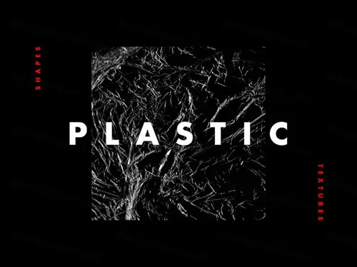 塑料纹理包装套件 纹理 质感 塑料Plastic Textu