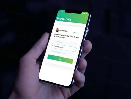 在线投票用户界面工具包Online Poll UI Kit