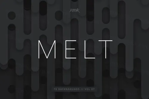 抽象的圆形背景纹理 Melt  Rounded