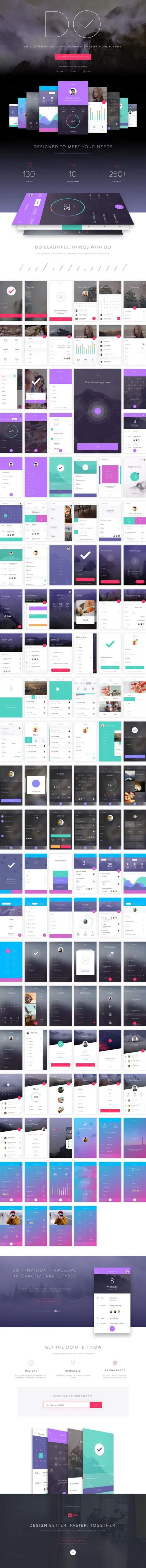 一套完美的 安卓风格的 App UI Kit ［sketchPSD、1