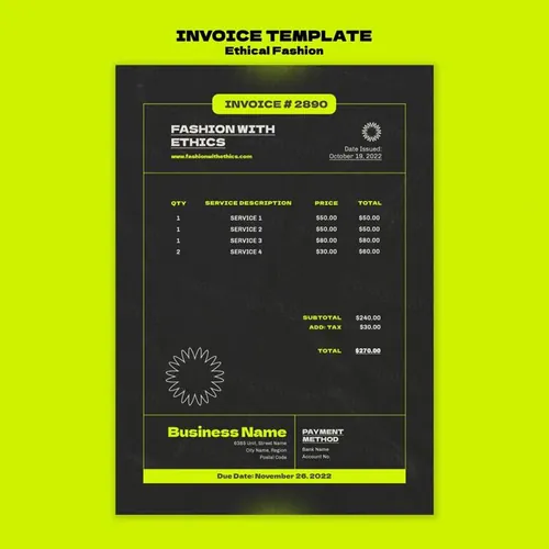 欧美道德时尚大牌酸性艺术大胆配色排版设计品牌形象店票据小票设